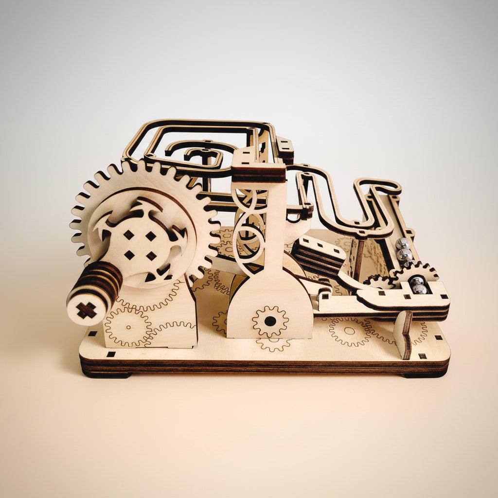 Lance-Pierre Mécanique 3D en Bois | Puzzle DIY Enfants et Adultes | Jouet STEM