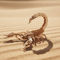 Puzzle 3D en Bois – Scorpion | Maquette Animale Articulée Premium