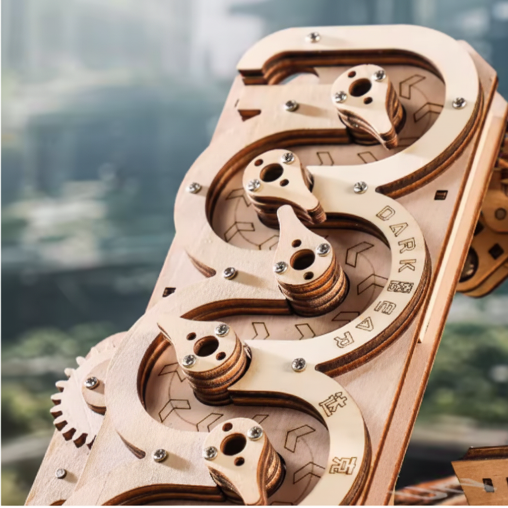 Circuit à billes nettoyé